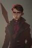 Placeholder: A little handsome brown haired warlock boy conjuring a spirit by Nick Harris