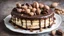 Placeholder: Cake with chocolate and nuts