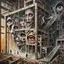 Placeholder: Illuminati is the machine. Faces. Scared man. Group of eyes. Brutalist framework building. People from the deep. H r. Giger machines. Modifiers: Award winning photography oil on canvas dynamic lighting imperial colors quilling Marc Chagall Boris Vallejo Beksiński Stained Glass Horror themed By Dan Witz Stephen Gammell Rosina Wachtmeister Alfred Henry Maurer Inspired by Hope Gangloff oil on canvas