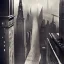 Placeholder: Gothic city,Metropolis on sea by fritz Lang,otto hung,futurismo, hyper detailed, matte painting, felix kelly, detailed painting, dynamic lighting, 1900s photograph