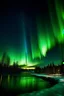 Placeholder: northern lights in tampere finland while the sky is shining