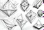 Placeholder: 4 Analysis of diamond concepts into lines and shapes sketches