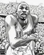 Placeholder: coloring page for teens, simple outlines art, outline drawing, bold outlines, clean and clear outlines, no tones color, no color, no detailed art, art full view, wide angle, white background, Michael Jordan