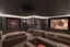 Placeholder: a dedicated home cinema room