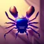 Placeholder: dog cyberpunk, spider, insects, natural tones, ornate and intricate detail , soft smooth lighting