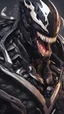 Placeholder: Venom mix with machine in solo leveling shadow artstyle, cyberpunk them, intricate details, highly detailed, high details, detailed portrait, masterpiece,ultra detailed,best quality