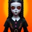 Placeholder: Wednesday addams art by artstation