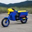 Placeholder: red and blue or yellow