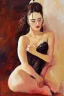 Placeholder: boudoir photo woman painting art