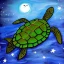 Placeholder: turtle and night