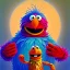 Placeholder: Russian Orthodox Sesame Street, art by Brom