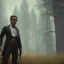 Placeholder: Full body, 3d render, Brad pitt 1800's men style, 1800's hair style, 1800's men clothes style,cleaning house, hyper realistic, octane render, unreal engine 5, 8k, palace background, uhd