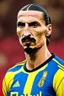 Placeholder: Zlatan Ibrahimovic Swedish football player ,cartoon 2d