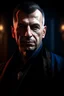 Placeholder: oil painting of vampire portrait in spotlight feeling in control, zeiss prime lens, bokeh like f/0.8, tilt-shift lens 8k, high detail, smooth render, down-light, unreal engine, prize winning