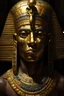 Placeholder: ancient black boy king wisdom african negro facial features prince pharaoh with dreadlocks in front of the pyramid and sphinx, hero, god negro features and face, all seeing eye, owl, Well Endowed, Shirt Torn, Full Body Shot, F size, healthy, Full Lips, Hyper Detailed Face, Photorealistic, Intricately Detailed, Oil Painting, Heavy Strokes, By Jean Baptiste Monge, By Karol Bak, By Carne Griffiths, Masterpiece, Unreal Engine 3D; Symbolism, Colourful, Polished, Complex; UHD; D3D; 16K", Full