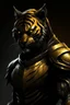 Placeholder: A picture of a tiger in the form of a batman rise of the knight, a professional, high JPEG image