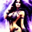 Placeholder: Epic full body picture portrait of busty atletic young beautiful Dejah Thoris Luis Royo styles