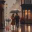 Placeholder: rainy street romantic