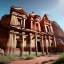 Placeholder: Petra + Ürdün, photo realistic, unreal engine