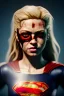 Placeholder: portrait, Shakira, make-up, angry, Realistic image, superhero, retro pop, supergirl, blood, sweat, fog, goddess. Black background, photo studio, concept art, smooth, unreal engine 5, god lights, ray tracing, RTX, lumen lighting, ultra detail, volumetric lighting, 3d, finely drawn, high definition, 4k.