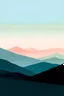 Placeholder: minimalist painting aesthetic Minimal Landscape