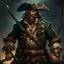 Placeholder: Pirate crewman dnd digital art