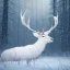 Placeholder: the most stunning, beautiful portrait of a white stag in a winter landscape, mystical, high-quality, ultrafine-detail, flickering light, mist, 8k resolution, 3d octane render, digital art, detailed matte, brian froud, howard lyon, selina french, anna dittmann, annie stokes, lisa parker, greg rutowski,