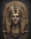 Placeholder: a very creative masterpiece art of ancient Egypt god, the design express power, mystery, magic power, high details, sharp focus, intricate details, vivid color, volumetric lights, Black Background,