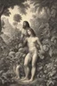 Placeholder: adam and eve in the garden of eden