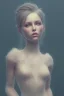 Placeholder: full body of A Young beauty model decorated in lace and crystals, octane render big