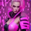 Placeholder: cyber party pink