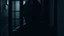Placeholder: close up parallel prison window bars in foreground, hidden dark human face partially visible through the window bars, pale light, dark prison cell behind them,, shadows in background, ultra realistic, dark atmosphere, high contrast shadows, dark vibe
