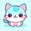Placeholder: create a cute kawaii cat logo