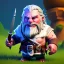 Placeholder: Clash of clans art style of a cute fat geralt, full body, by mobeius, au naturel, hyper detailed, digital art, trending in artstation, cinematic lighting, studio quality, smooth render, unreal engine 5 rendered, octane rendered, art style by klimt and nixeu and ian sprigger and wlop and krenz cushart