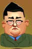 Placeholder: Kim Jong UnSupreme Leader of North Korea cartoon 2d