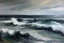 Placeholder: Abstract painting of a seascape