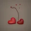 Placeholder: Floating heart emnating