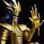 Placeholder: Saint Seiya Egypt Pharaoh the real toy puppet