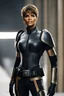 Placeholder: News of Halle Berry arrival in her judge's helmet spread like wildfire, sparking curiosity and speculation among the citizens. Who was this mysterious figure? And what made Halle Berry worthy of standing alongside the legendary Judge Dredd? Berry's presence in the uniform represented more than just a passing of the torch. It symbolized the evolution of justice, a testament to inclusivity and the breaking down of barriers. Reminding the people of Mega-City One