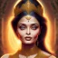 Placeholder: Golden goddess, beautiful aishwarya Rai portrait