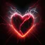 Placeholder: electric heart red starlight