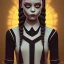 Placeholder: wednesday addams rolünde oynayan jenna ortega