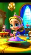 Placeholder: Princess Penelope's Magical Tea Party, cartoon,3D