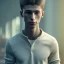 Placeholder: beautiful, smooth, realistic, Russian male, vivid color, 15 y/o boy, face, jeans, extremely sharp detail, finely tuned detail, ultra high definition, 8k, unreal engine 5, ultra sharp focus, smile teeth, happy