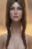 Placeholder: brunette elf, normal skin, 8k, anatomically correct, smooth skin, anatomically perfect face, anatomically perfect ears, anatomically perfect body in frame, beautiful perfect face, clean face, cute fine face, dynamic pose, high definition, highly detailed, hyper detailed, intricate detail, intricately detailed, octane render, perfect body, pointy ears, smooth, symetrical eyes, strikingly beautiful, ultra detailed, volumetric light, visible pointy ears.