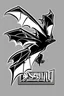 Placeholder: "Design a striking bat logo for a T-shirt. Create a sleek and detailed illustration of a bat in flight. Ensure it's in a PNG style with a transparent background, allowing it to seamlessly integrate with various T-shirt colors. Capture the mystique and elegance of these nocturnal creatures."