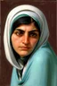 Placeholder: sad Iranian woman