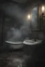 Placeholder: Evil spirit rising from a bathroom sink, fog, ethereal, malevolent, masterpiece, intricate details, hyper realism, 8k, photorealistic