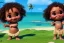 Placeholder: a beatiful little baby girl,curly hair,brown eyes,moana style, realistic, intriacte detail,volumetric lighting,highly detailed, cinematic, magnificent, majestic, Realistic photography, incredibly detailed, ultra high resolution, 8k, complex 3d render, cinema 4d