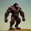 Placeholder: ancient bodybuilding gorilla